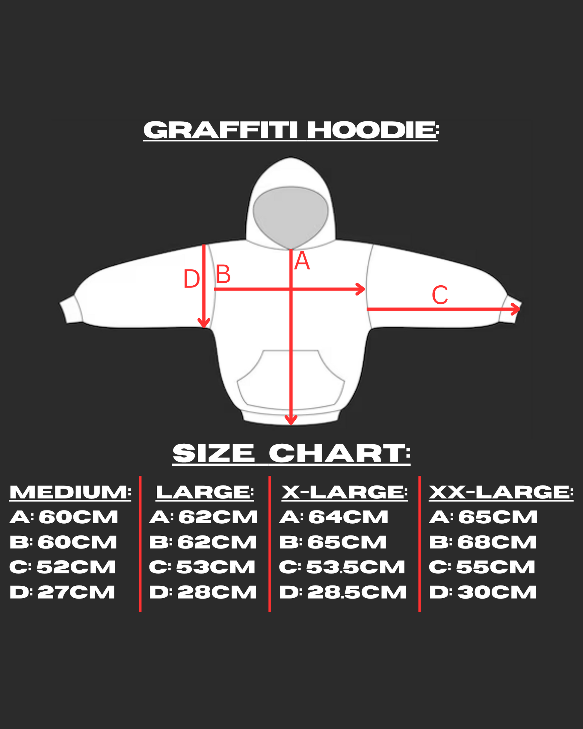 Graffiti Oversized Hoodie