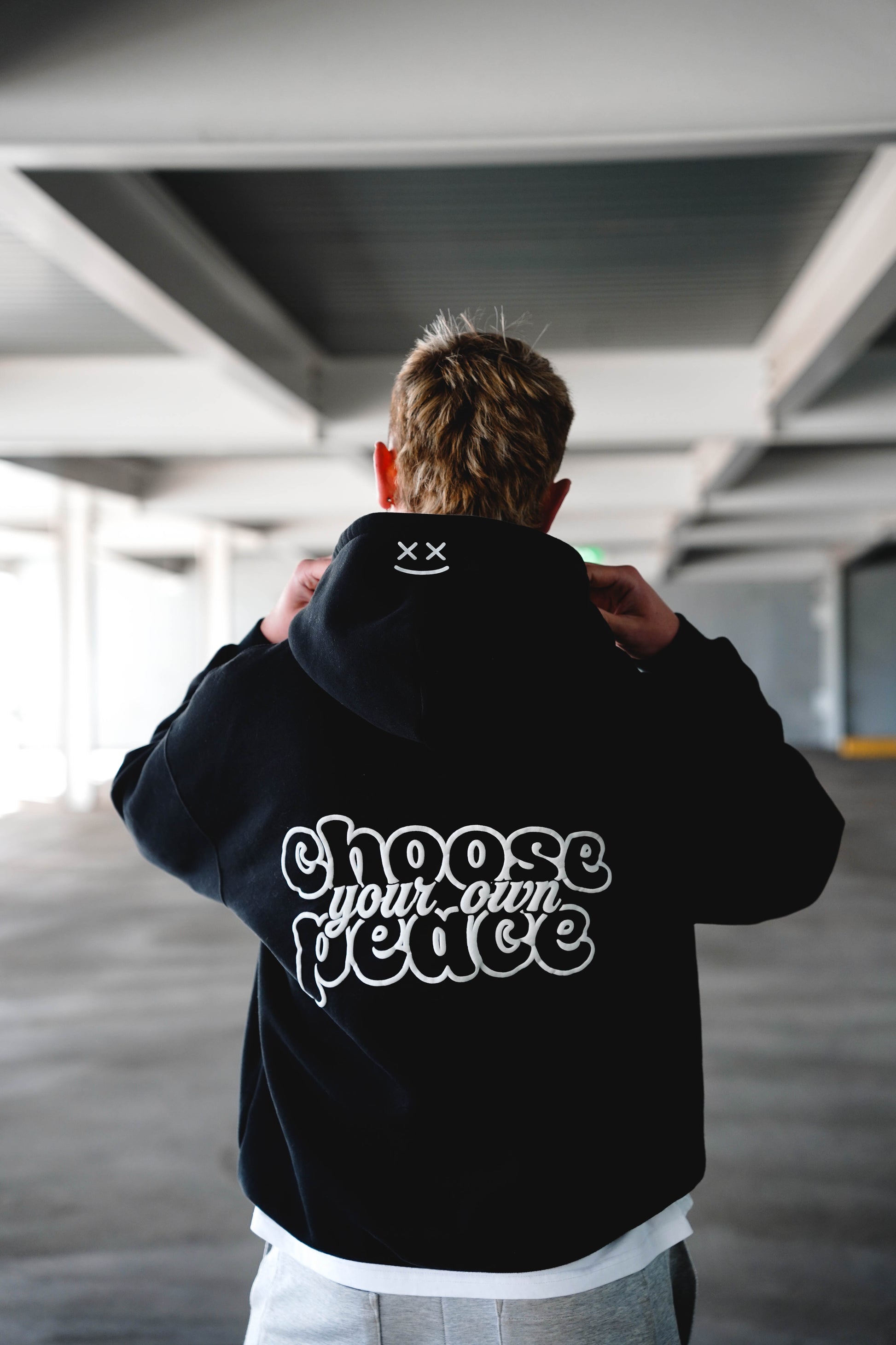 Basics Oversized Hoodie - Black