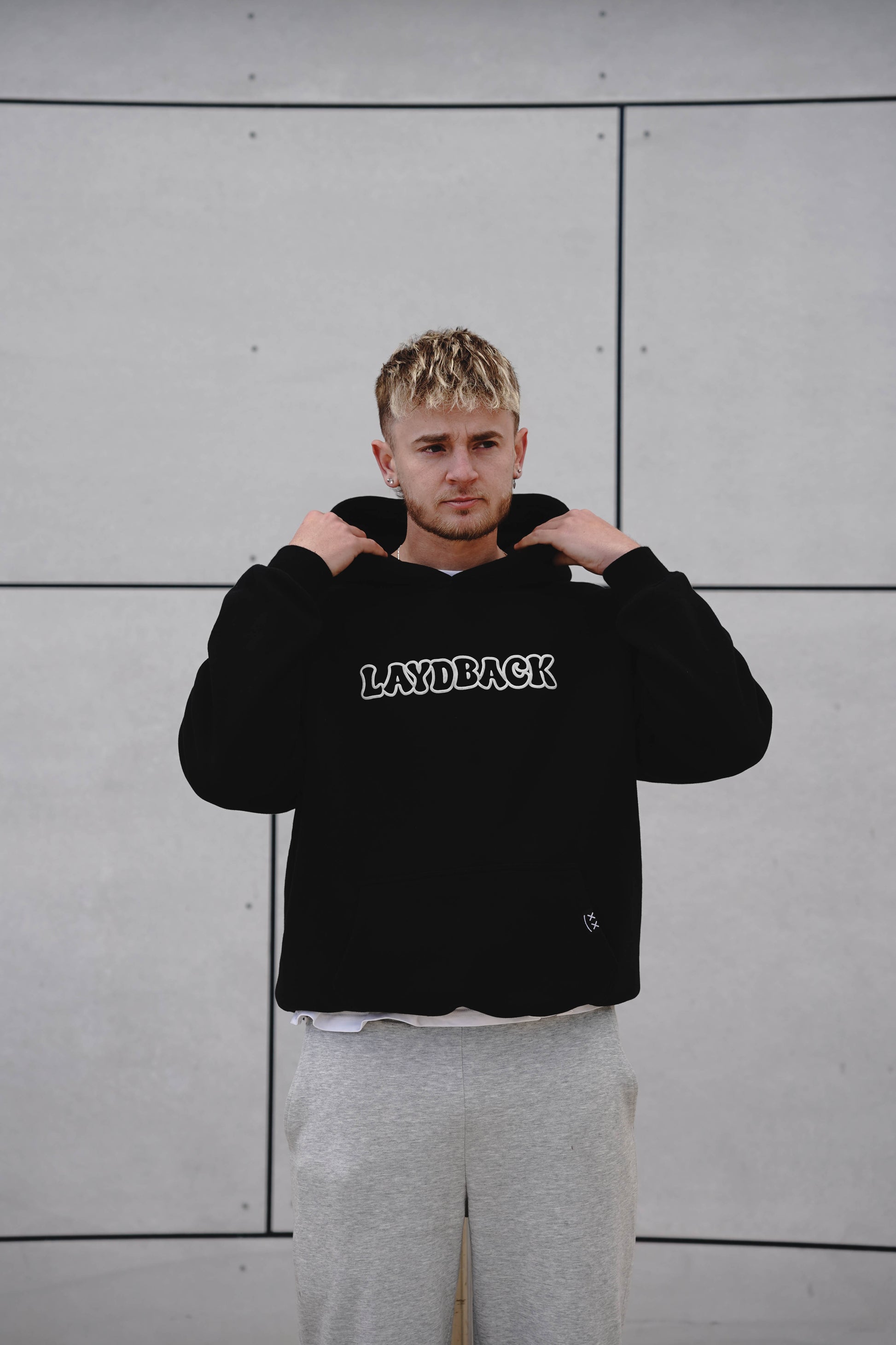 Basics Oversized Hoodie - Black