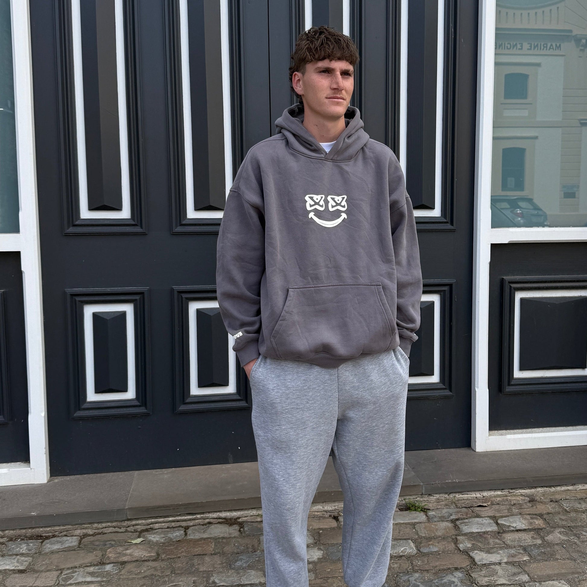 Graffiti Oversized Hoodie