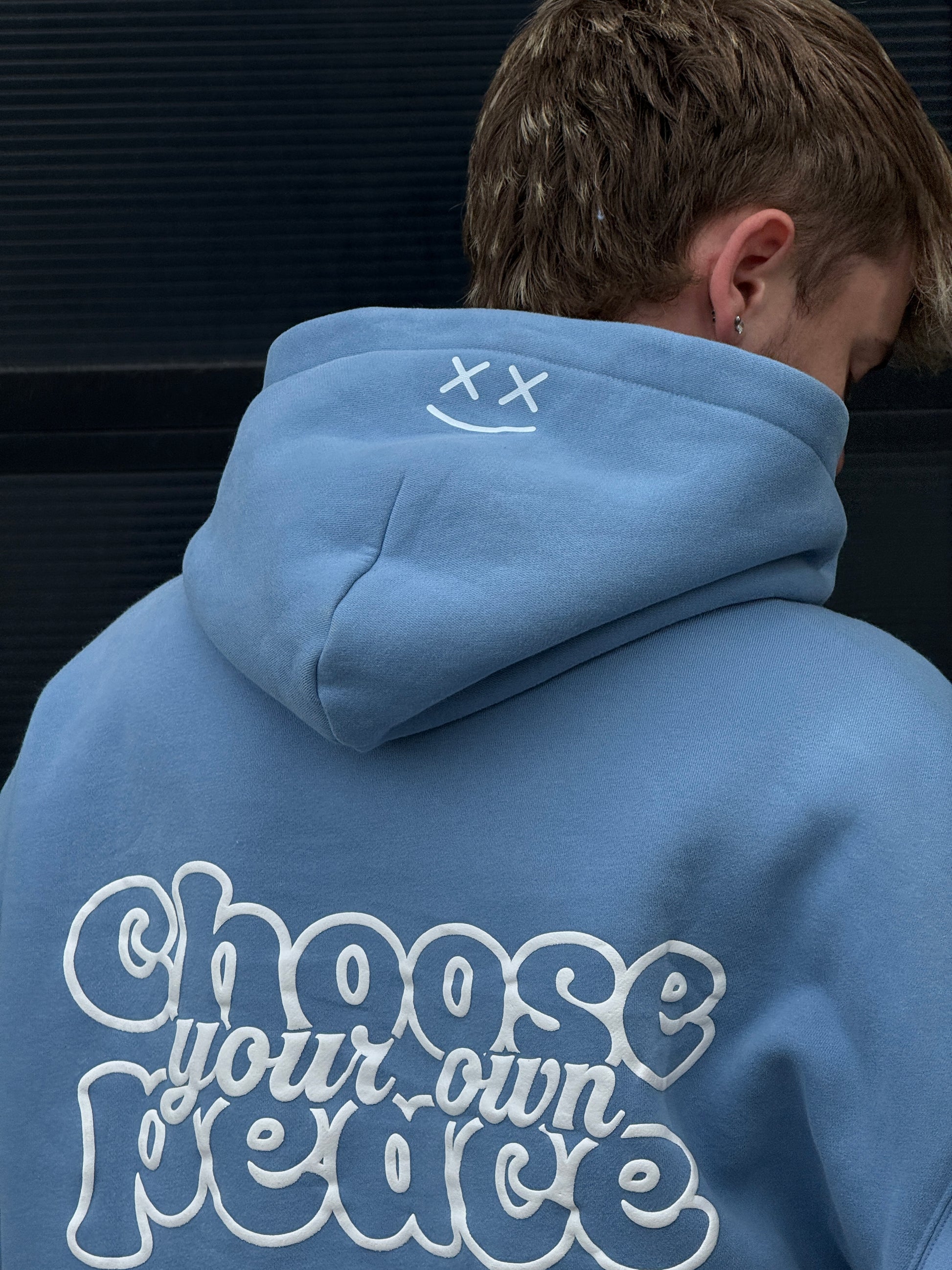 Basics Oversized Hoodie - Baby Pastel Blue