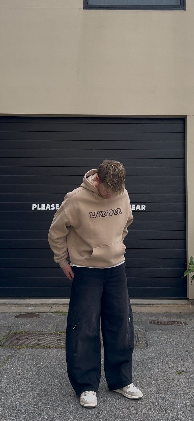 Basics Oversized Hoodie - Beige